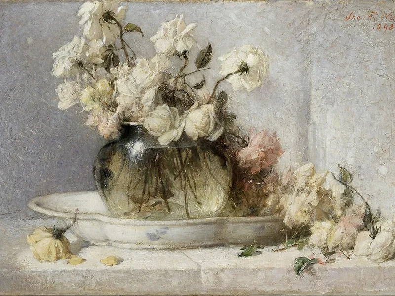 1841-John Ferguson Weir - Rose